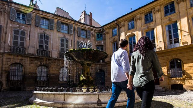 Fontaine Placealbertas Aix Frigal