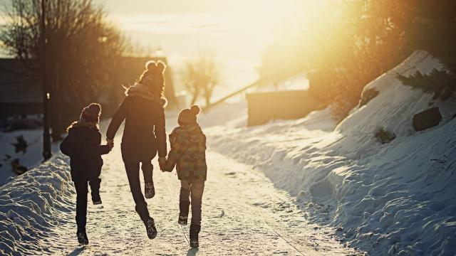 Hiver Balade Alpes Istock