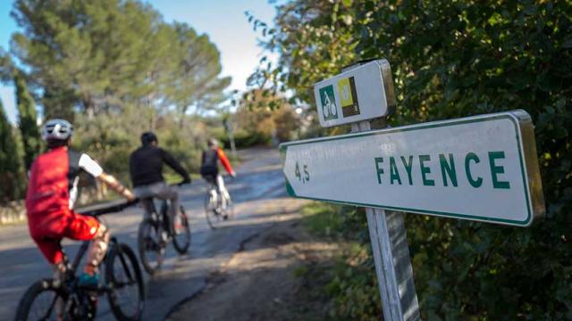 Itineraire Mediterranee A Velo Pays De Fayence Ngomez Eurovelo 1