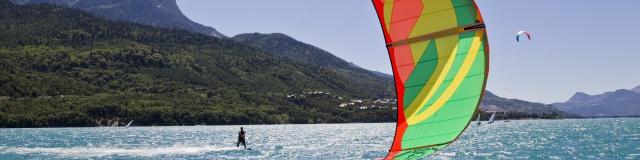 Kitesurf Serre Poncon Alpes Tdurand