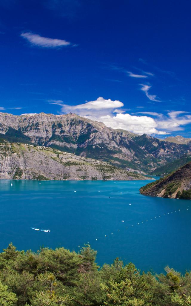 Lac Serre Poncon Amouton