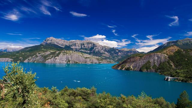 Lac Serre Poncon Amouton