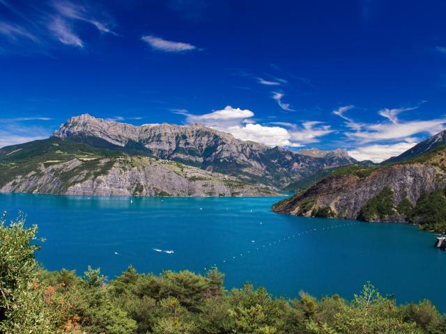 Lac Serre Poncon Amouton