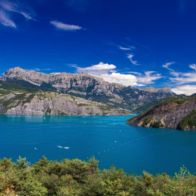 Lac Serre Poncon Amouton