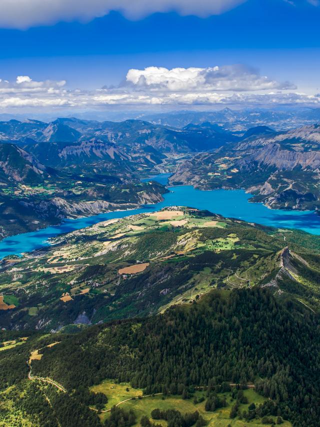 Lac Serreponcon Alpes A Mouton 1