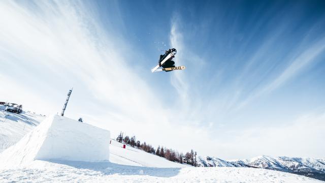 Snowpark Valberg Alpes Jkaspy