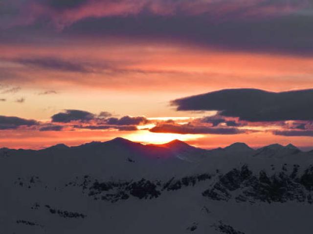 Coucher Soleil Queyras Alpes F Amoros