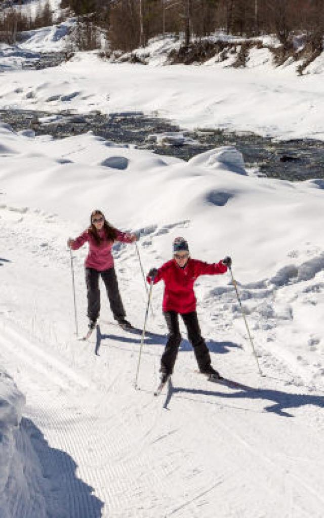 Saint-Paul-sur-Ubaye, Ski nordique, ski de fond