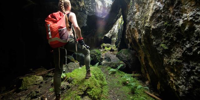 explore ancient fortress cave