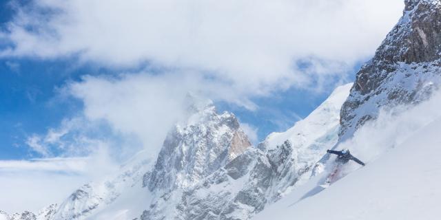 Lagrave Ausommet Hiver Alpes Benhodson