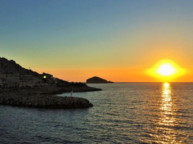 Les Goudes Marseille Coucher Soleil Mdiduca