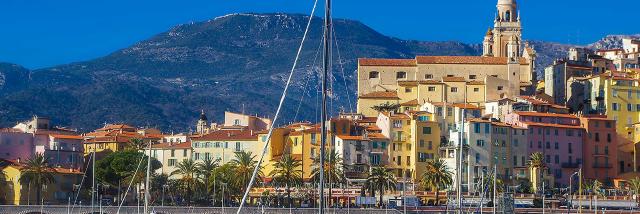 Port De Menton French Riviera Amouton