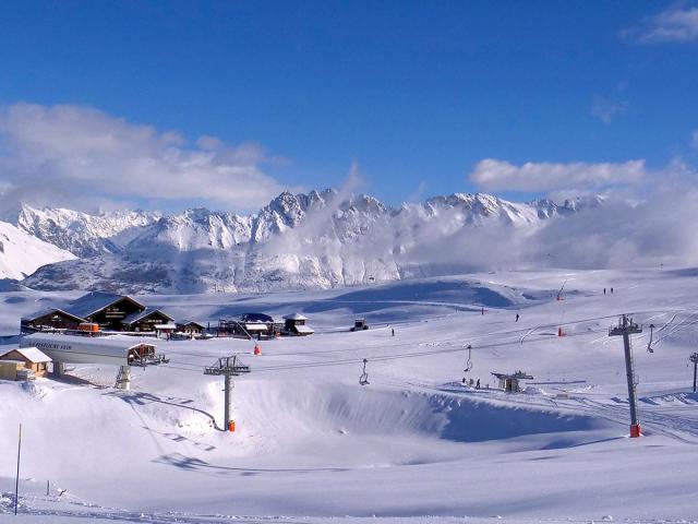 Domaine Skiable la Joue du Loup Super Dévoluy en hiver dans les Alpes du Sud