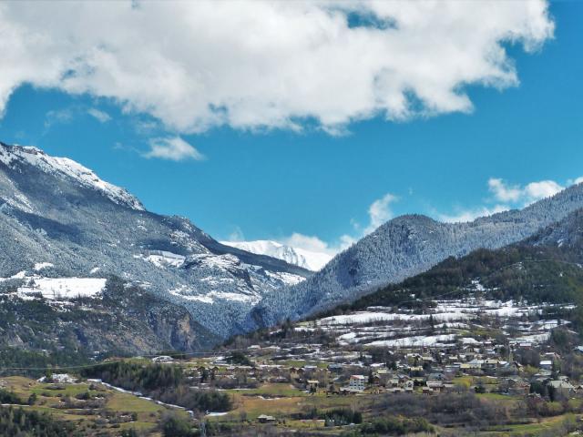 Mont Dauphin en hiver dans les Hautes-Alpes