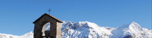 Station d'Orcières dans le Champsaur en hiver