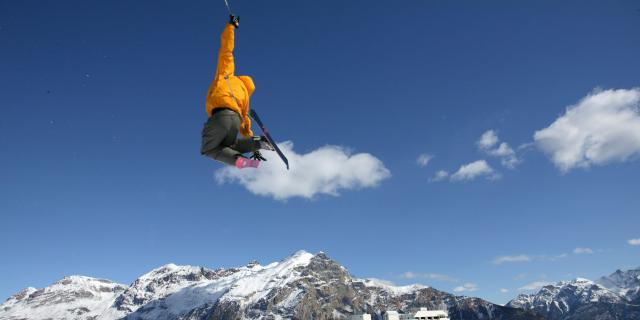 Station de ski Puy-Saint-Vincent dans les Alpes du Sud