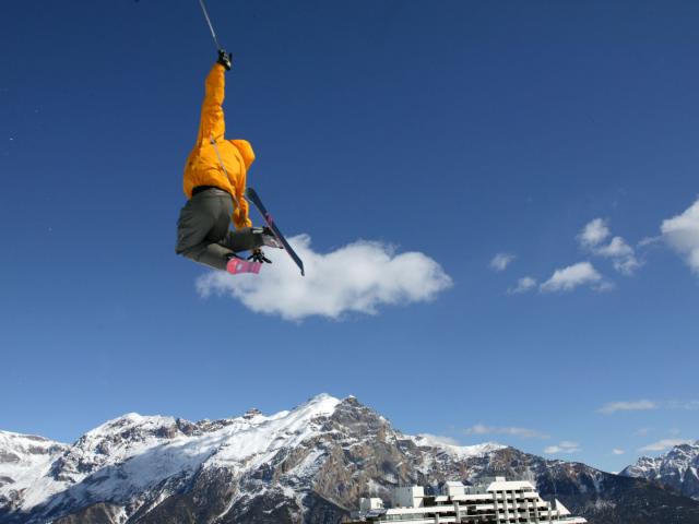 Station de ski Puy-Saint-Vincent dans les Alpes du Sud