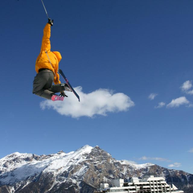 Station de ski Puy-Saint-Vincent dans les Alpes du Sud