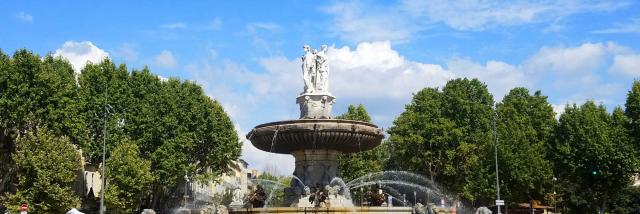 Aix En Provence Fontaine De La Rotonde