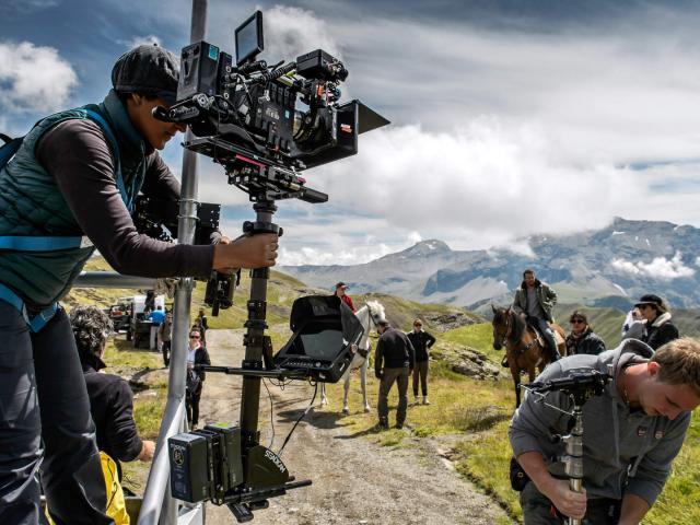 tournage de la série Alex Hugo dans les Alpes du Sud