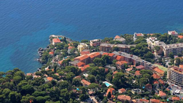 Vue Mer Cap Dail Alpes Maritimes