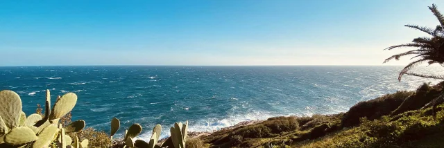 Vue sur mer à Saint Jean Cap Ferrat