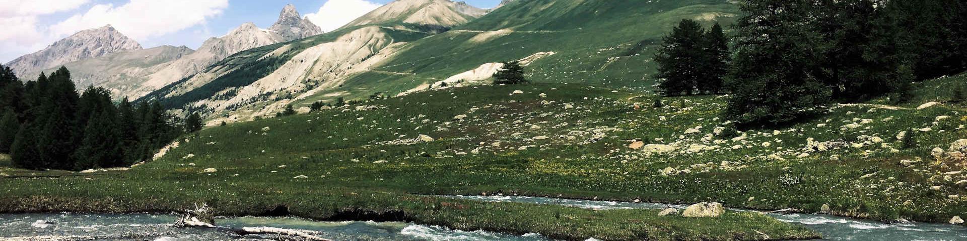 Vallée de Lauzanier en Haute-Ubaye