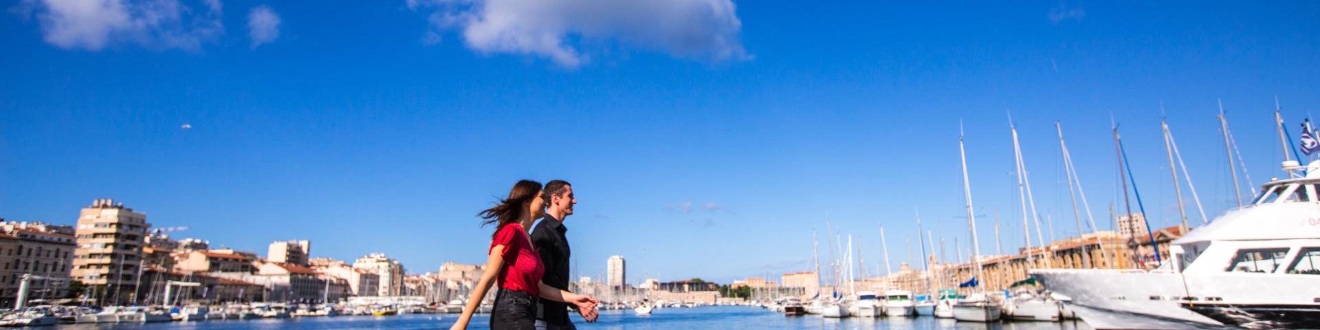 Couple Vieux Port Marseille