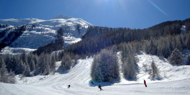 Piste ski Orres_Serre Eyraud