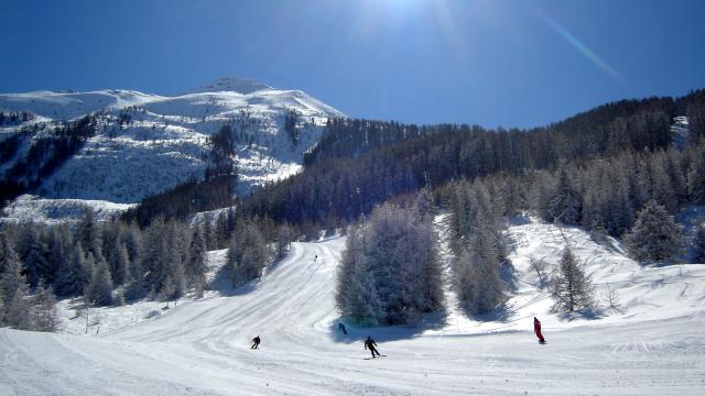 Piste ski Orres_Serre Eyraud