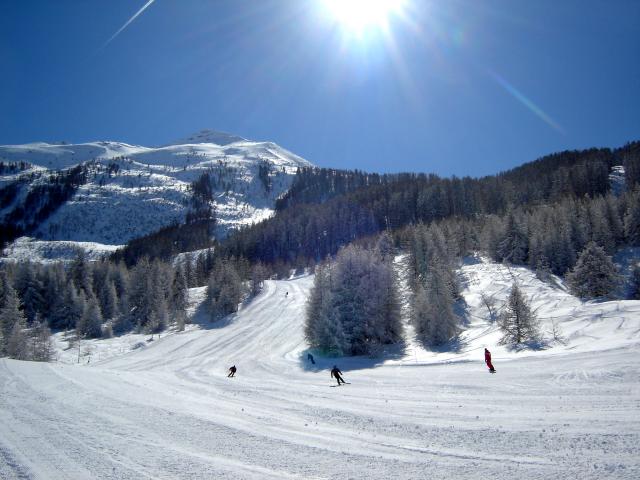 Piste ski Orres_Serre Eyraud