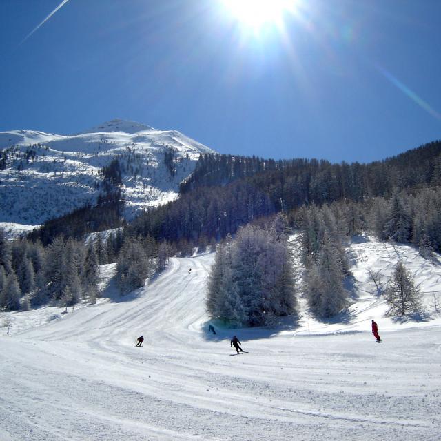 Piste ski Orres_Serre Eyraud