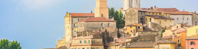 Old town of Grasse, town in Provence famous for its perfume industry, France