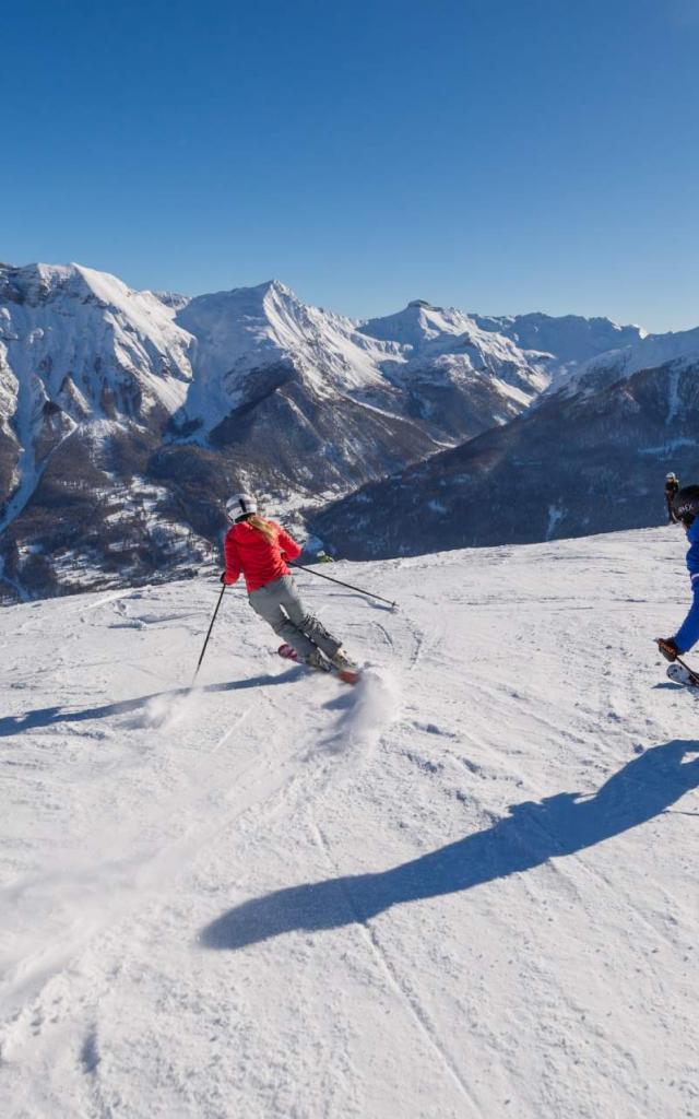 Ski Piste Alpes