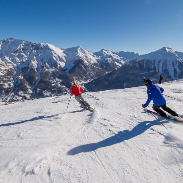 Ski Piste Alpes