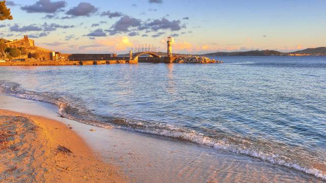 Plage Cigalons Grimaud Var