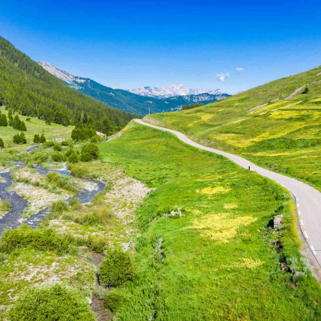 Cycliste Col Agnel Queyras Fabregue.r