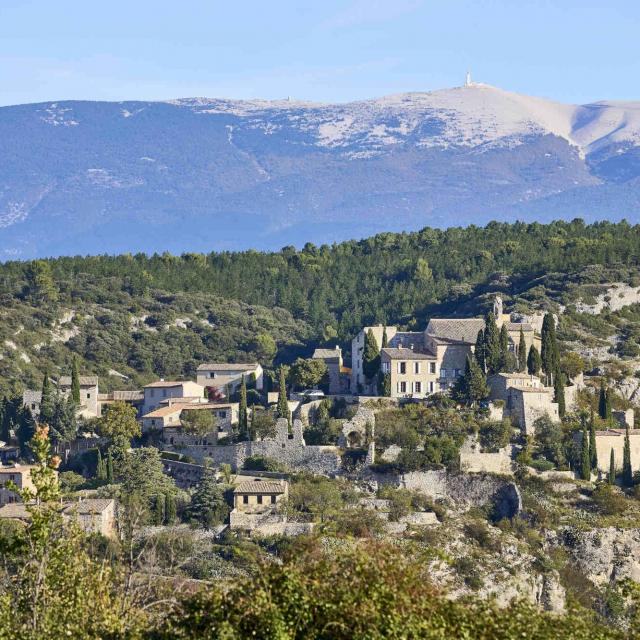 Pnrventoux Village Perché Méthamis Damienrosso