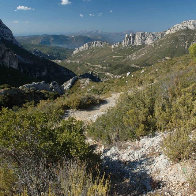 St Baume En Tete Sentier De La Glaciere Jean Marc Salles