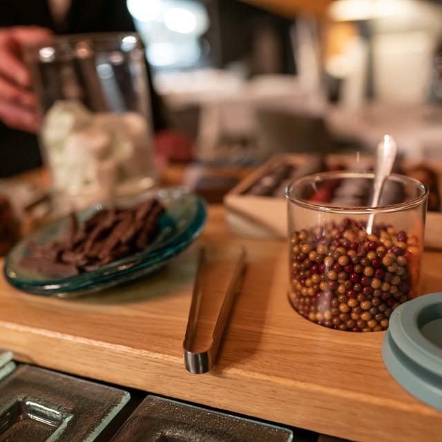 Plusieurs variétés de chocolats