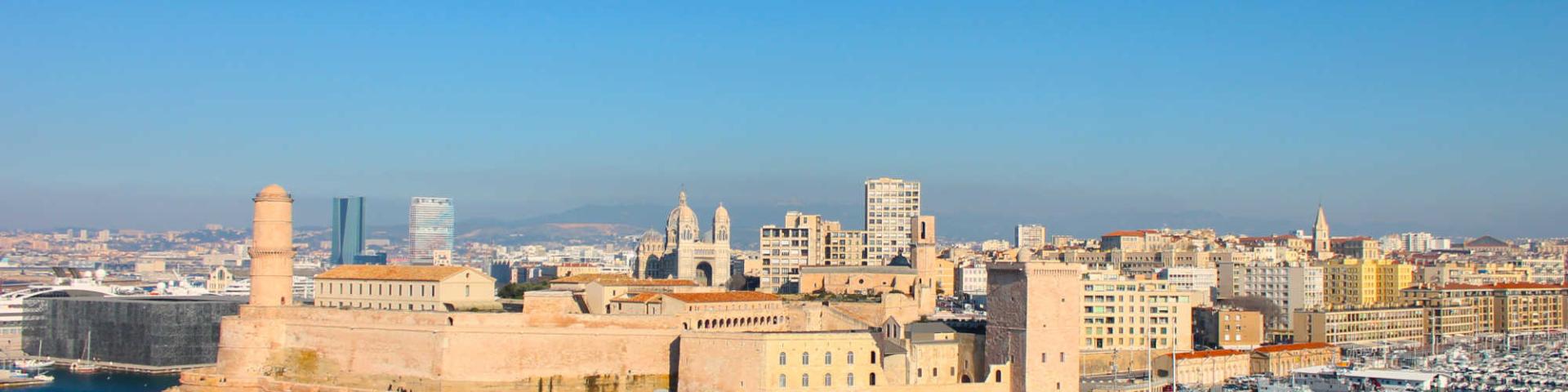 Vue Sur Vieux Port Marseille