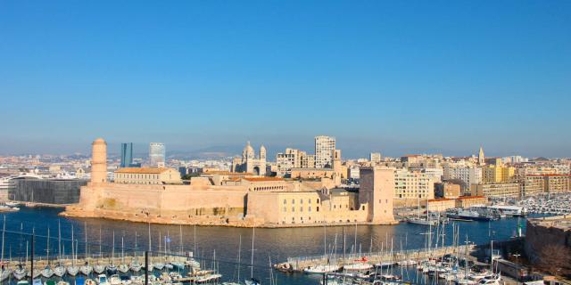 Vue Sur Vieux Port Marseille