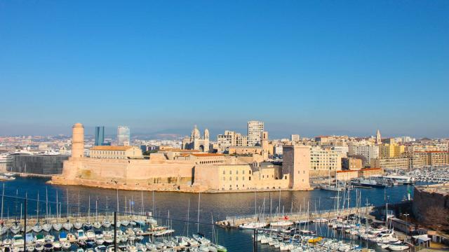 Vue Sur Vieux Port Marseille