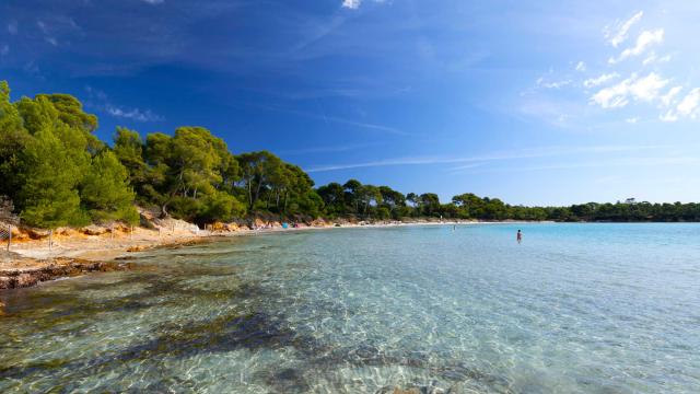 Plage Estagnol Bormeslesmimosas Var Jcabanel