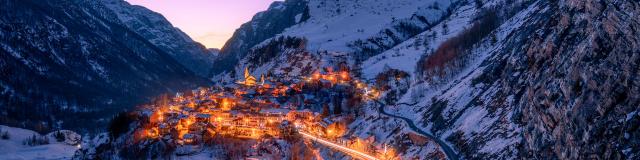 Vue Paysage Soir Pays De La Meije Alpes Alpesphotographies.com