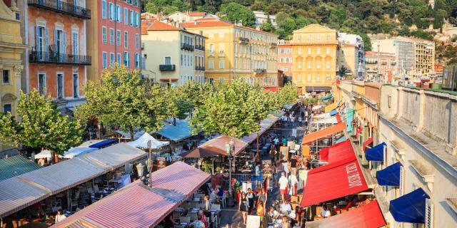 Cours Saleya à Nice