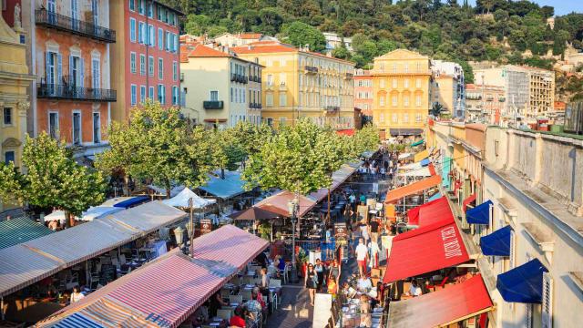 Cours Saleya à Nice