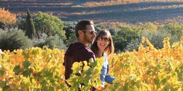 Balade dans les vignes, Dentelles de Montmirail