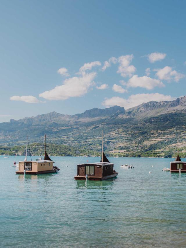 Les Toues Cabanées du Lac - Lac de Serre-Ponçon