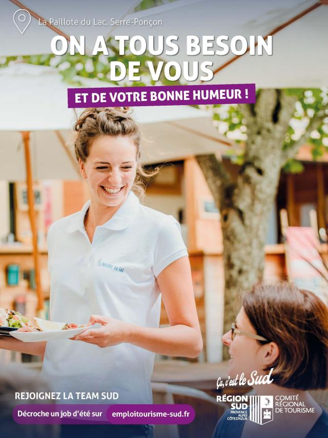 Camapagne Emploi Serveuse 2023